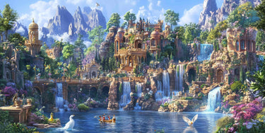 GIANT Citadel 80x160cm - Diamond Painting